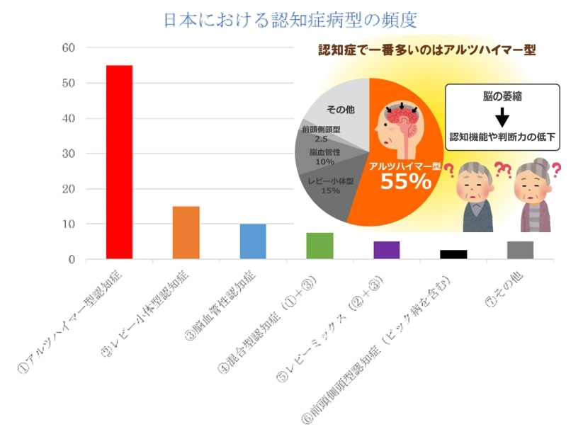 認知症の病型分類